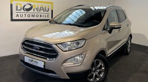 Ford EcoSport 1,0 EcoBoost Titanium * Kamera * Navi * Tempomat * Erstbesitz * bei Donau Automobile in 